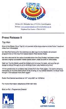 Press Release #9