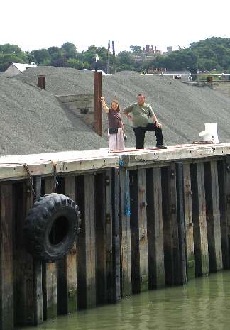 Whistable Harbour send off