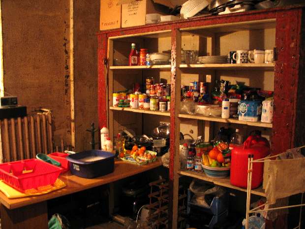 Galley food store