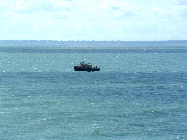 X-Pilot in the middle distance