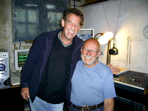 James Day in the studio