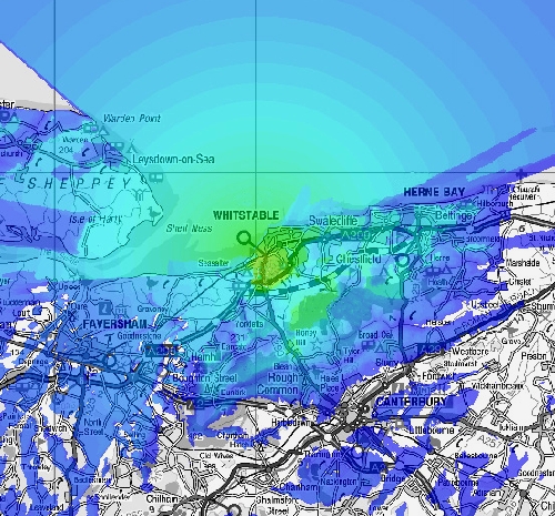 The region map