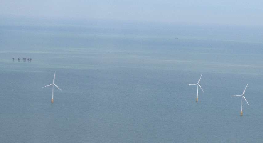 Windfarm, Shivering Sands, Knock John