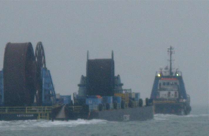 Bound for Thanet Windfarm
