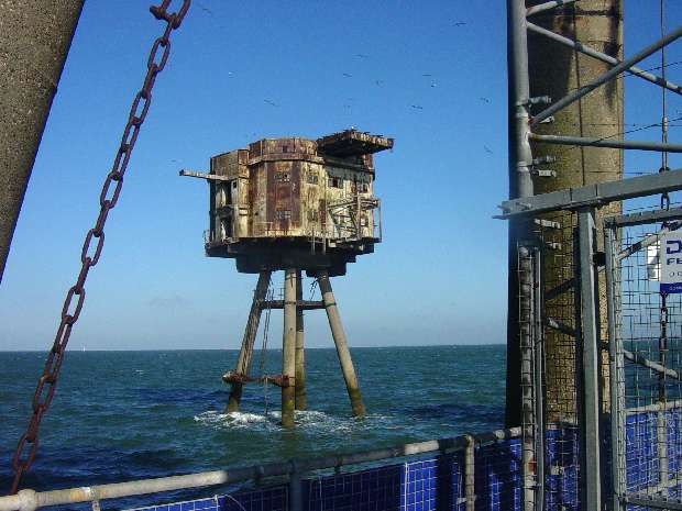 Bofors Tower from G1 landing stage