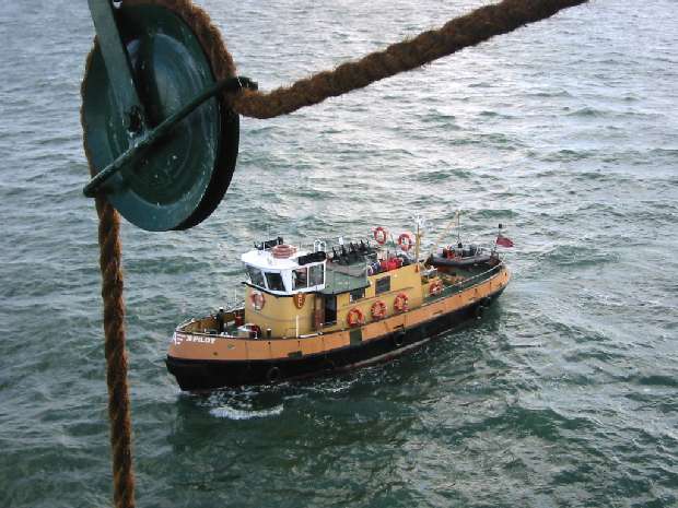 X-Pilot under jib