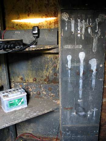 Gunners tool cupboard