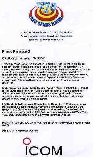 Press Release#2 2008