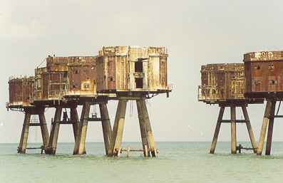 Red Sands fort cluster