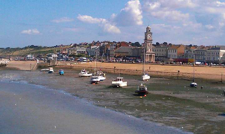 Herne Bay Beach from Pier Stub