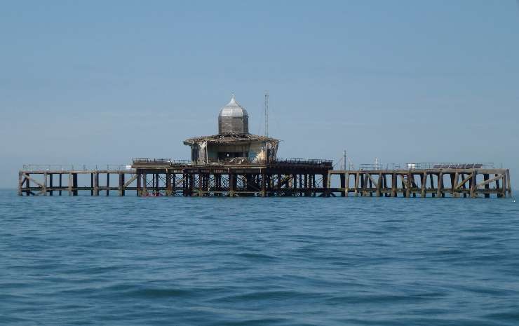 Herne Bay Pier from tender in 2012