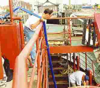 Pumping water