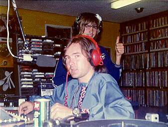 AJ Bierens in studio