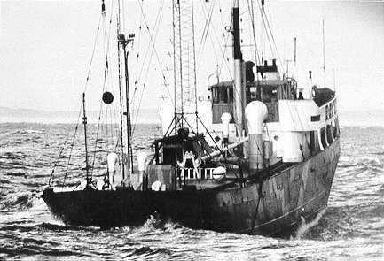 Mebo 2 in choppy sea