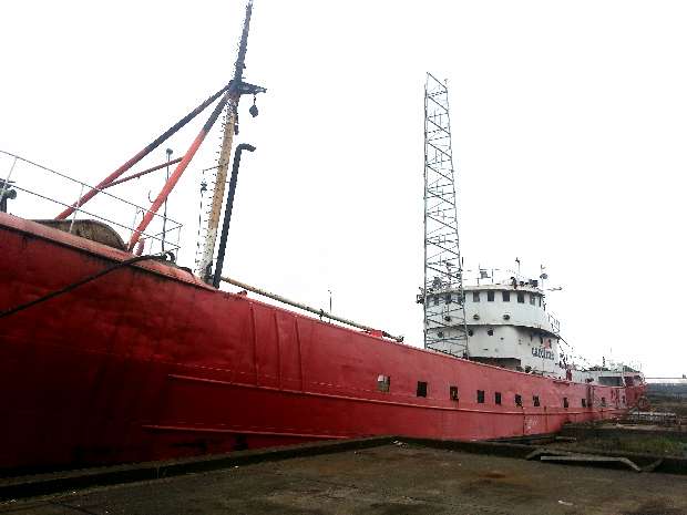 Ross Revenge Portside closeup 1st March 2013