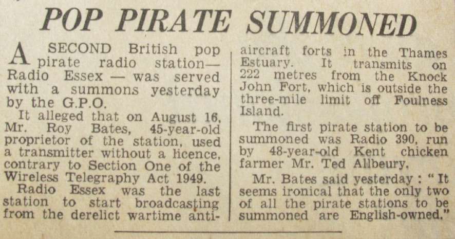 Radio Essex Summons 2