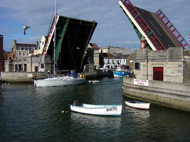 Inside Weymouth Marina