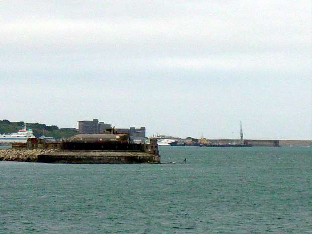 North Fort from sea
