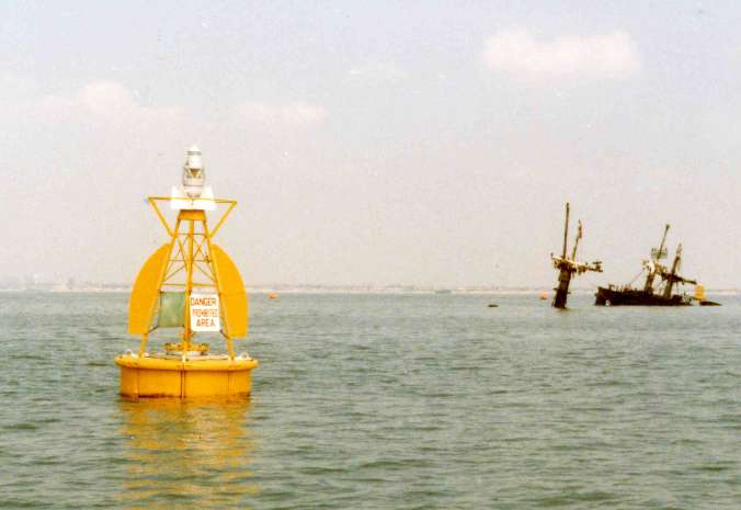 Wreck SS Richard Montgomery late 1980's 1