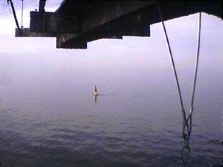 Crane Jib North Cardinal Bouy