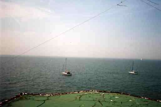 Yachts moored off Sealand