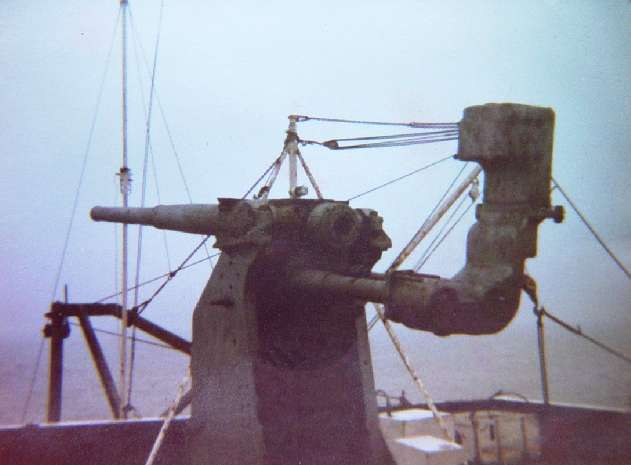 3.7" gun south end of fort