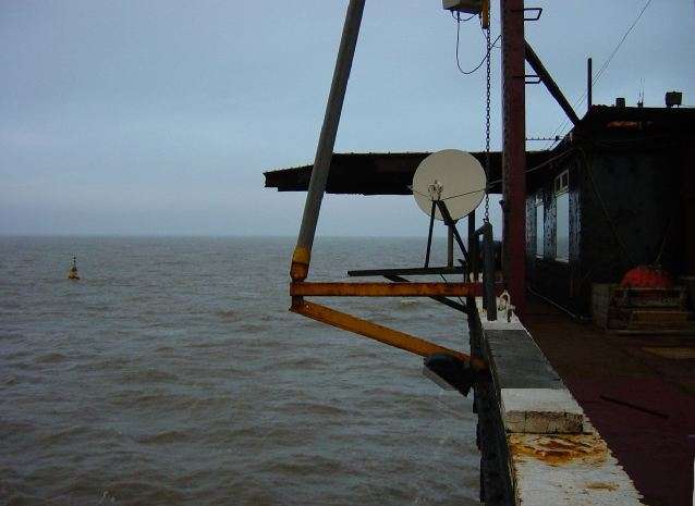 Looking north from crane jib