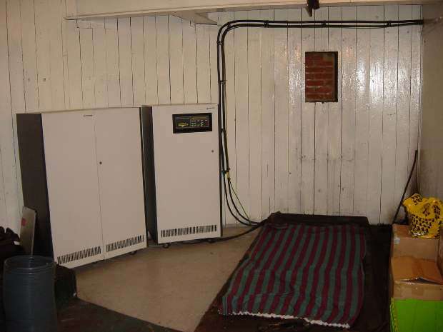 UPS & generator bed south leg