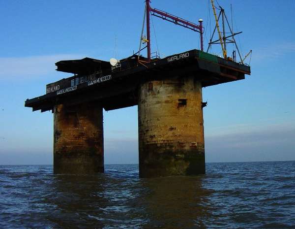 Sealand looking east