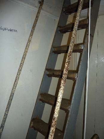 Stairs up to level 3