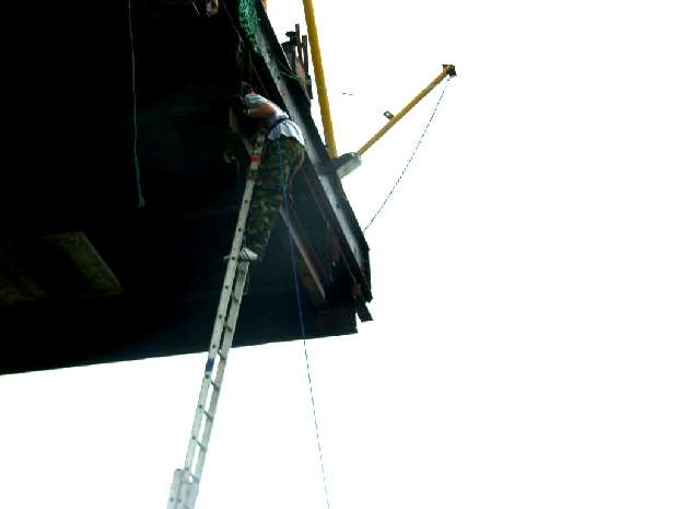 James Bates scales Sealand # 2