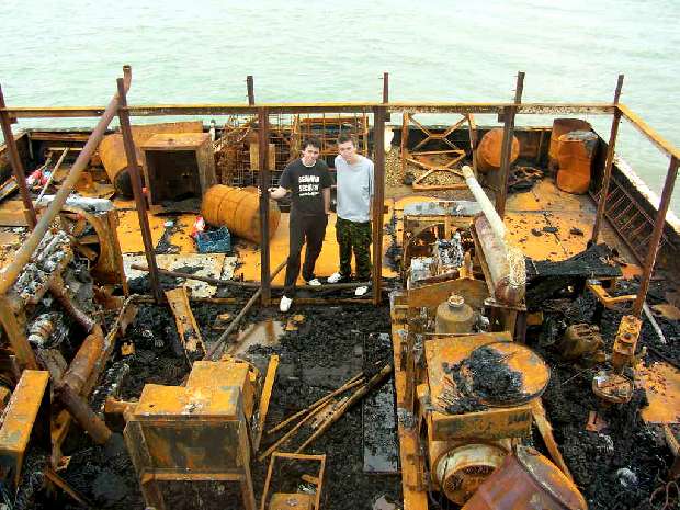James & Liam Bates Survey Damage