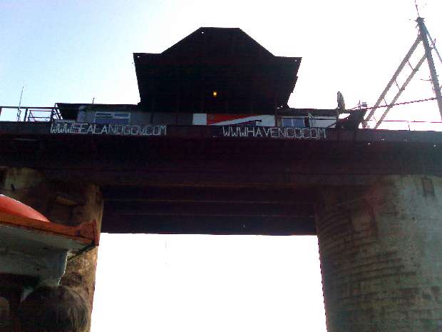 Underside of Sealand
