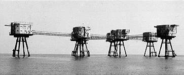 Red Sands Fort in 1964