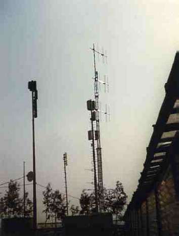 Antenna farm Bordighera Alta