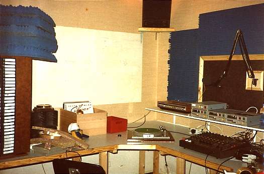 Studio being assembled