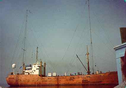 MV Comunicator starboard side