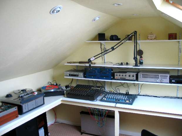 Studio 1 overview to desks