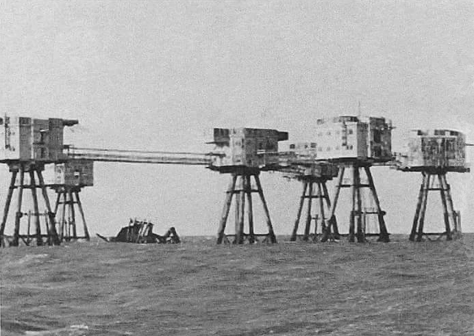 Shivering Sands Forts 1964
