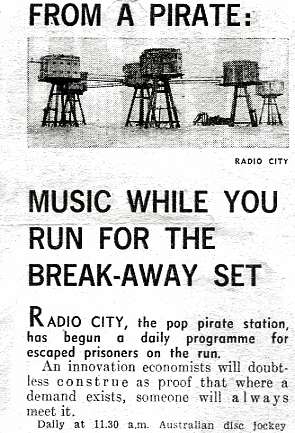Press Cutting Prisoners listen to Radio City