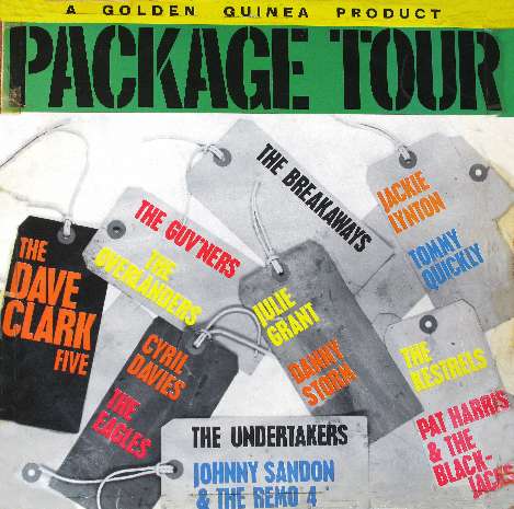 1963 Package Tour LP Sleeve