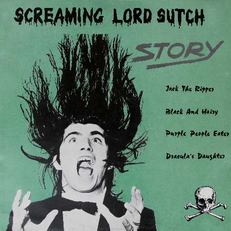 Screaming Lord Sutch Story LP Sleeve