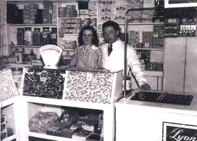 Reg & Dorothy's sweet shop