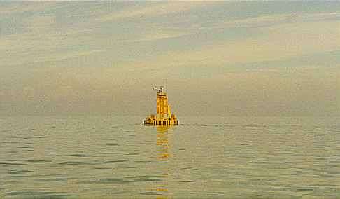 LANBY off Shivering Sands Fort
