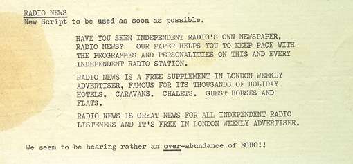 Radio News Promotion Script