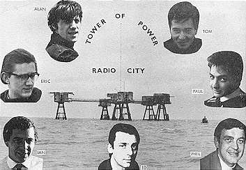 Radio City 1967 QSL Card