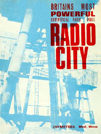 Radio City Blue Poster