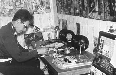 Recording tender tapes at Downbury