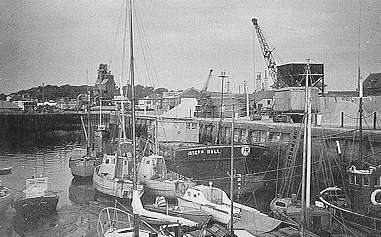 Whitstable Harbour in 1963