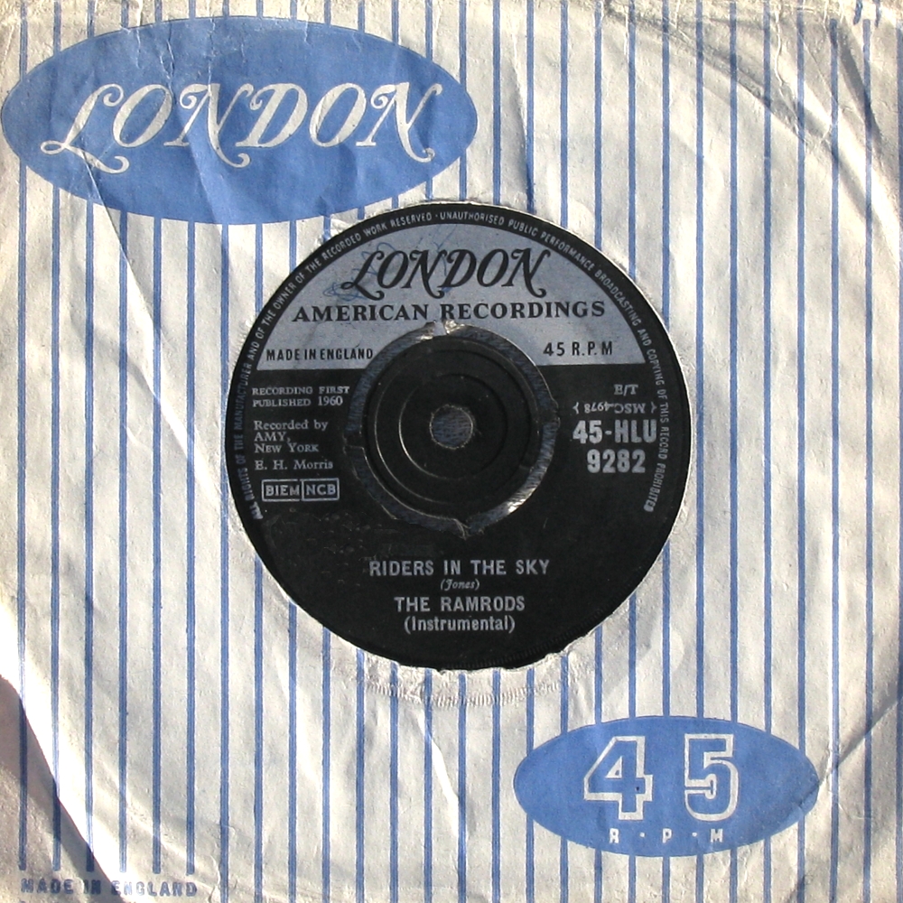 Riders In The Sky Sleeve & Single